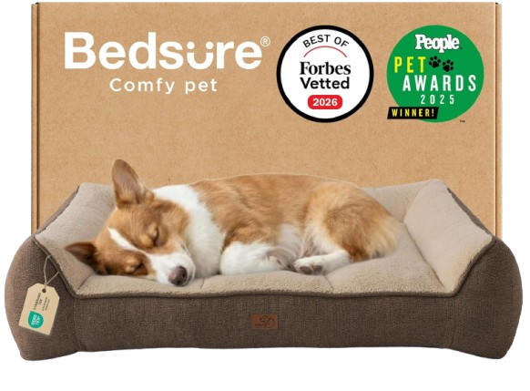Bedsure SupportMax Orthopedic Dog Bed