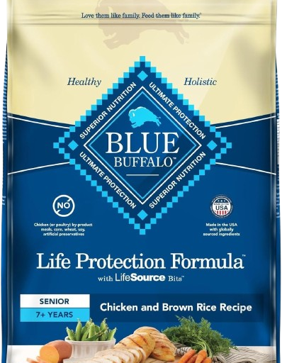 Blue Buffalo Life Protection Formula Senior Dog Food (2.7kg Bag)