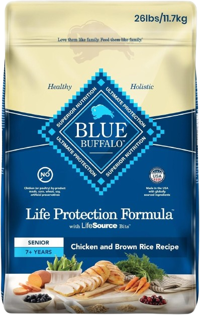 Blue Buffalo Life Protection Formula Senior Dog Food (2.7kg Bag)