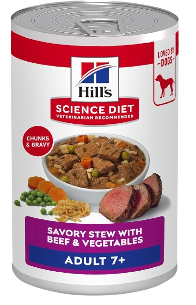 Hill's Science Diet Adult 7+ Wet Dog Food (Case of 12 Cans)