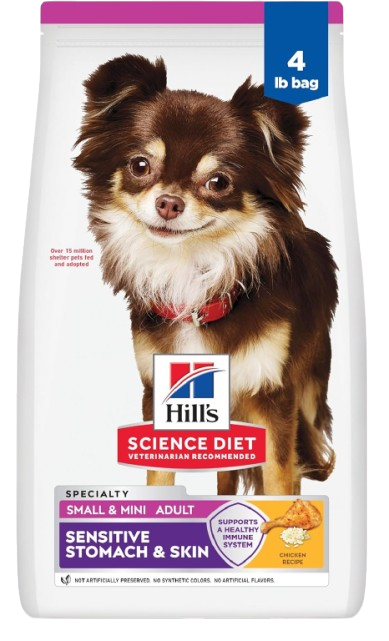 Hill's Science Diet for Sensitive Stomach & Skin Small Breeds