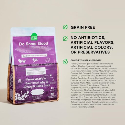 Open Farm, Grain-Free Dry Dog Food for Senior Dogs Open Farm, Grain-Free Dry Dog Food for Senior Dogs