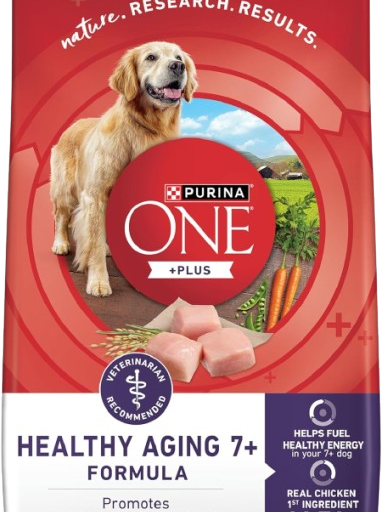 Purina ONE +Plus Senior Dry Dog Food