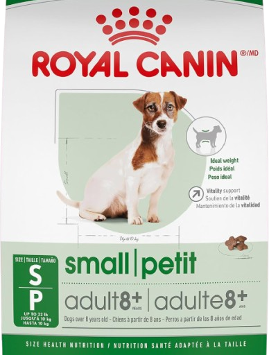 Royal Canin Small Adult 8+ Dry Dog Food 1.13kg bag