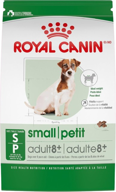 Royal Canin Small Adult 8+ Dry Dog Food 5.9kg bag